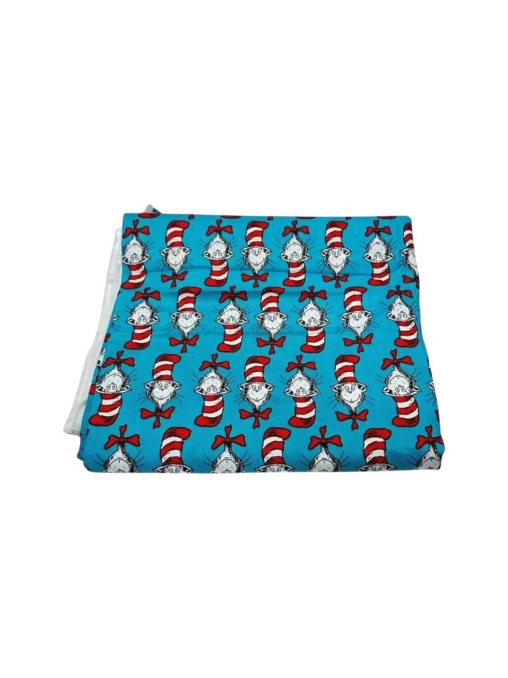 Fabric Dr Seuss Cat In The Hat Sewing‎ Cotton Robert Kaufman 42 x  2 yard…